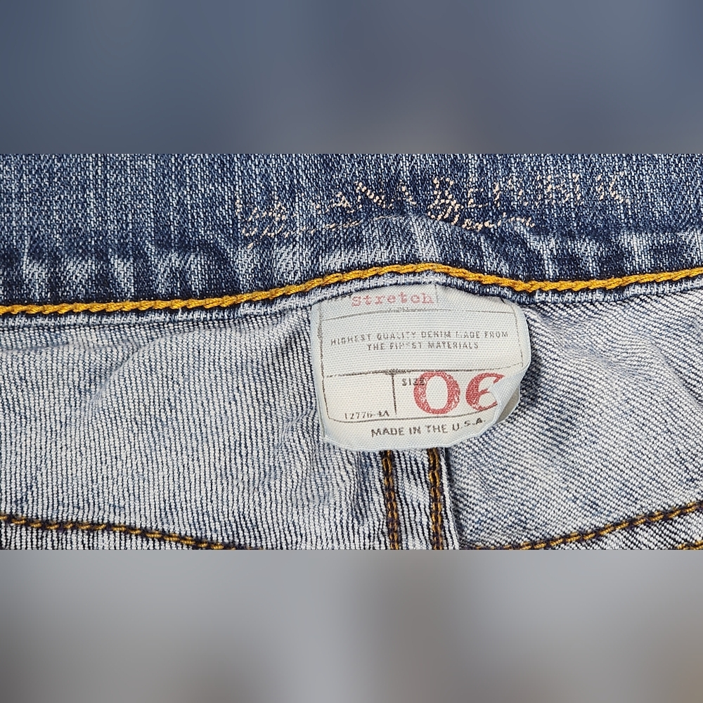 Banana Republic Women’s Mid-Rise Stretch Dirty Extreme Jeans Size 6 Blue - Picture 5 of 13